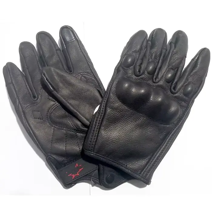 Gants De Moto en cuir tactile pour hommes