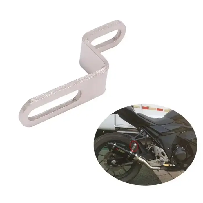 Support universel de moto de différentes tailles, Support de silencieux de Type Z, Support de serrag