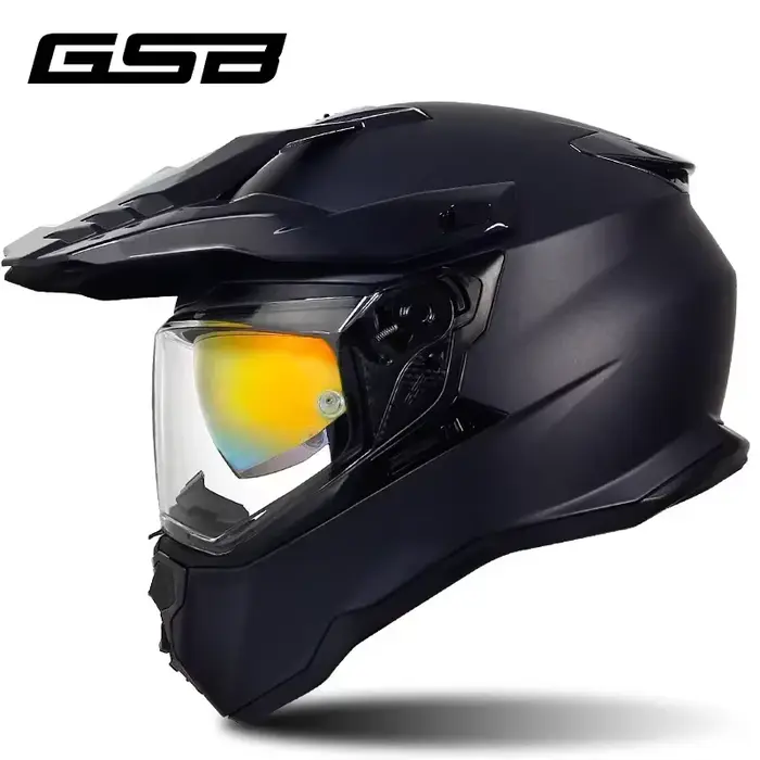 Casque de motocross GSB XP22 homologué ECE pour hommes, casque de moto intégral, casque de moto tout