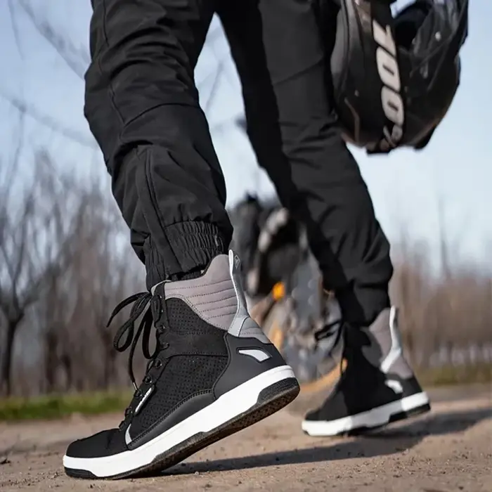 Bottes de moto décontractées pour hommes