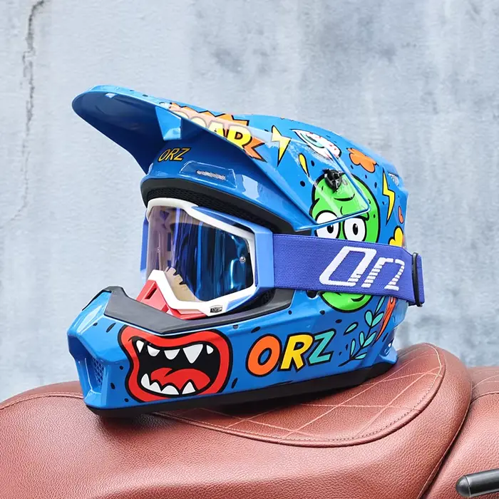 Casque tout-terrain de moto ORZ-903