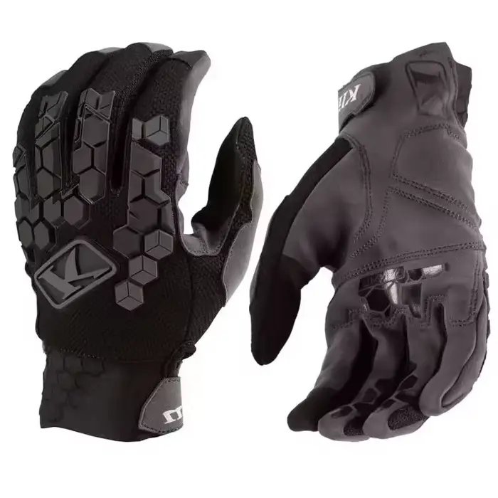 Gants d'équitation de moto résistants à l'usure et respirants, tous les doigts, extérieur, réduction