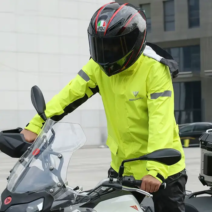 Combinaison de Pluie Fendue pour Moto