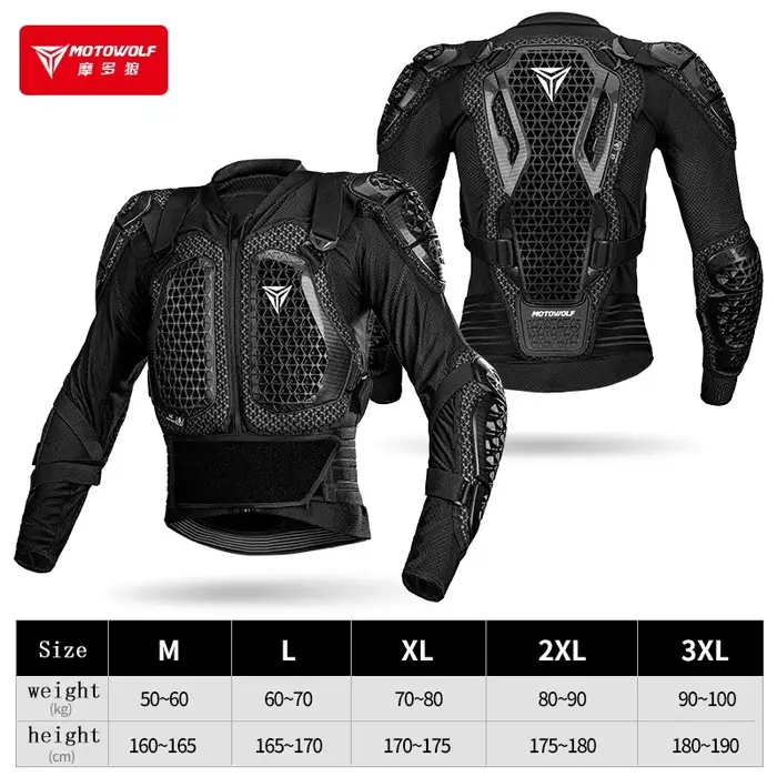 Veste de Moto pour hommes et femmes, armure complète du corps, veste de course de Motocross, tortue,