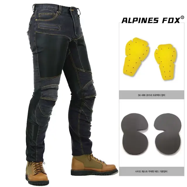 Veste de moto en jean pour hommes, combinaison de course en maille, vêtements Anti-chute pour Locomo