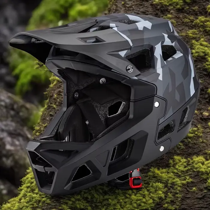 Casque de cyclisme vtt intégral pour homme adulte DH BMX