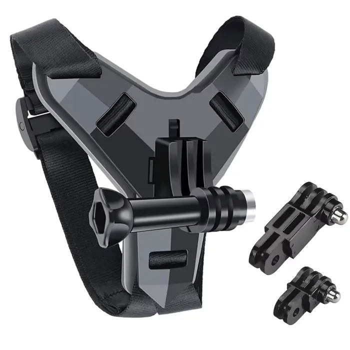 Sangle de fixation du menton pour casque de moto, accessoires de caméra d'action pour GoPro Hero 9, 