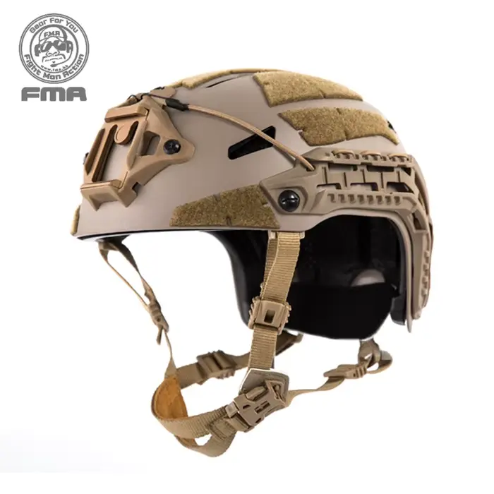 Casque balistique tactique FMA Caiman avec rail pour NVG