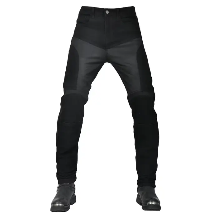 Pantalon d'équitation de moto en maille pour homme, jean de course de motocross, coupe couvertes, an