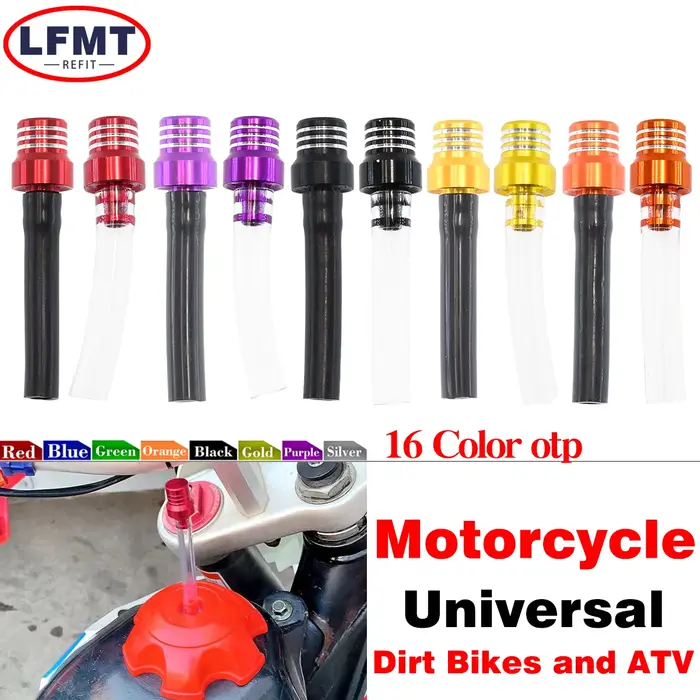 Bouchon de réservoir d'essence universel avec purgeur d'air pour Yamaha YZ WR HONDA CR CRF Kawasaki