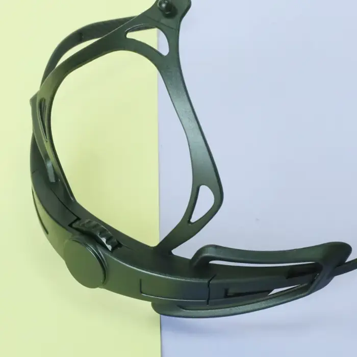 Système de rétention de sangle réglable pour casque