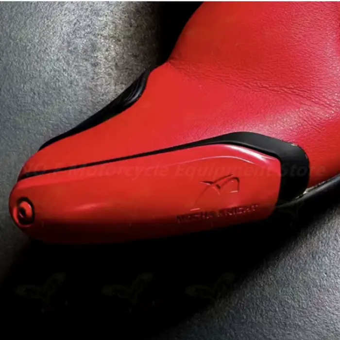 BENKIA MK-SK902 bottes de moto chaussures de piste de cyclisme universelles avec curseur de Protection de tête