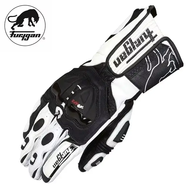 Furygan – gants de moto pour course en cuir, confortables et respirants, protection pour motocross, 