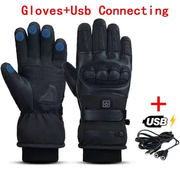 Gants chauffants chauffe-mains gants thermiques électriques imperméables Snowboard cyclisme moto vél