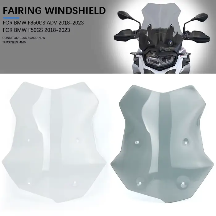 Pare-brise pour moto BMW F850GS ADV Adventure F750GS, protection contre le vent, accessoires pour F 