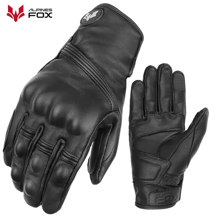 Gants de Moto Vintage en Cuir group