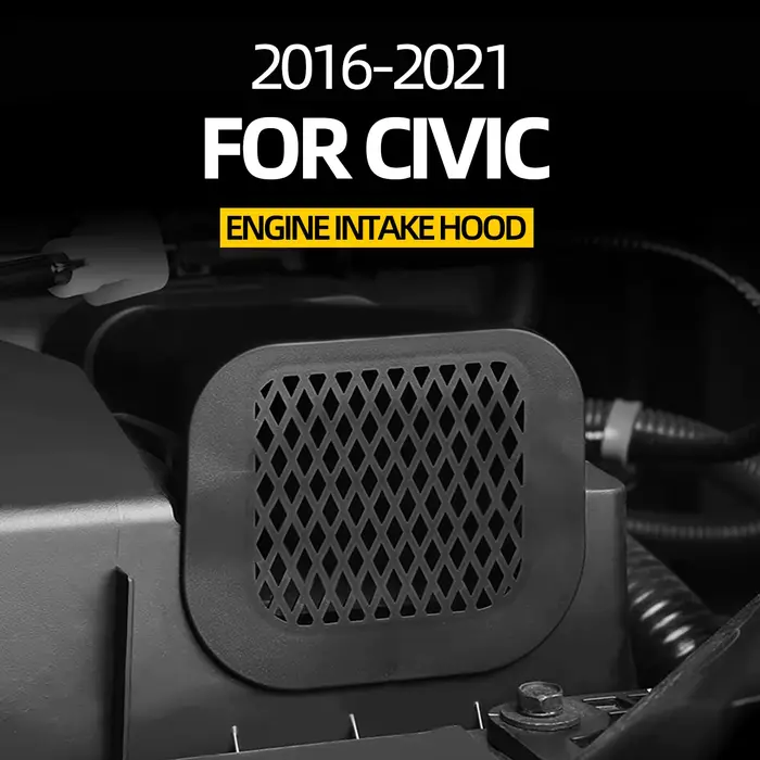 Pour ﻿ HONDA 2016-2021 10e génération CIVIC 2017-2021 CRV couvercle de protection d'admission de moteur accessoire