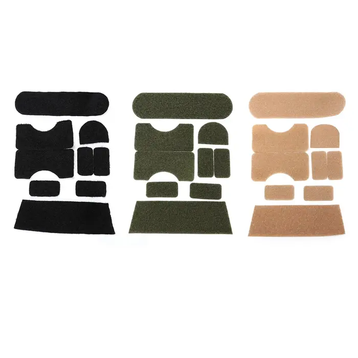 Lot de 9 autocollants professionnels pour casque, en polyester, accessoires adhésifs pratiques pour la fixation DIY des casques