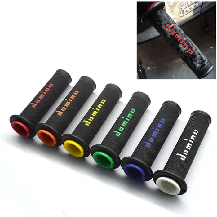 Poignées de guidon en Gel de caoutchouc pour moto, 7/8 pouces, 22MM