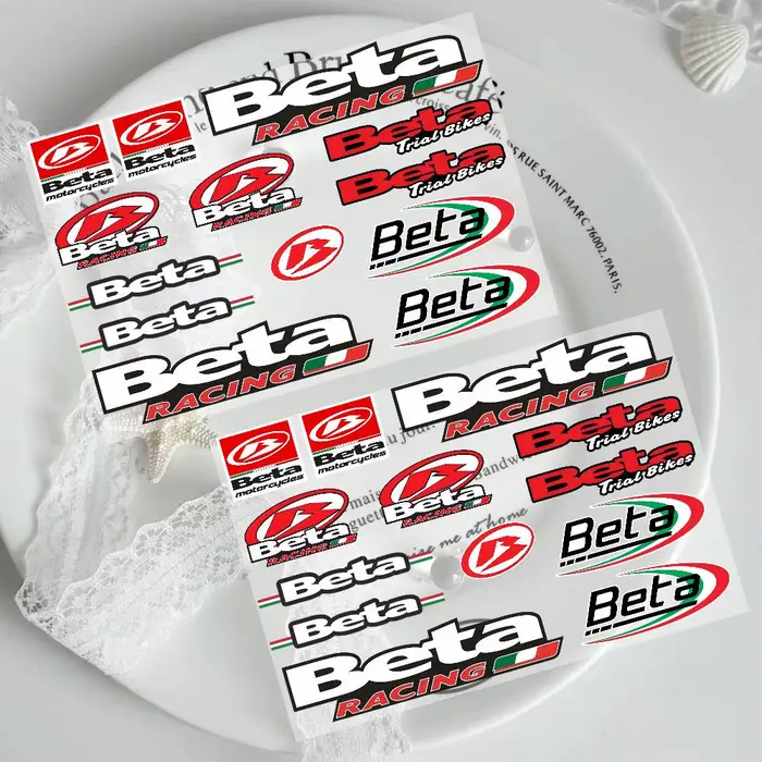 Autocollants pour casque S-SHOEI