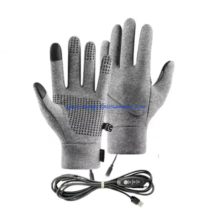 G7NF gants chauffants pour hommes femmes, chauffe-mains à doigts complets d'hiver gants chauffants é