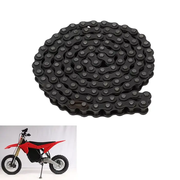 Pour ETM RTR ATV chaîne en acier accessoires de moto chaîne de conduite chaînes à rouleaux pour ETM 