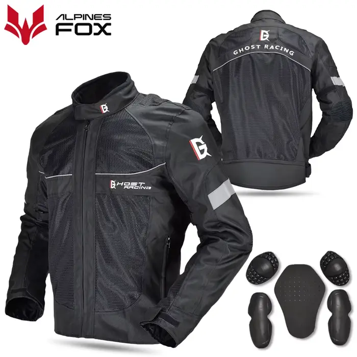 Veste d'armure de moto pour hommes, manteau chaud, équipement de protection de moto anti-collision, 