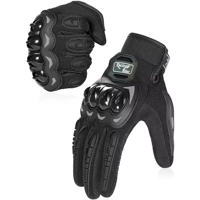 Gants de moto professionnels pour hommes et femmes, avec jointures dures, paume antidérapante, conce
