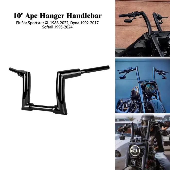 Support de guidon de moto 10 pouces, pour Harley Touring FLHT FLHX 1995-13 21-23 FLHR 98-13 21-24 So