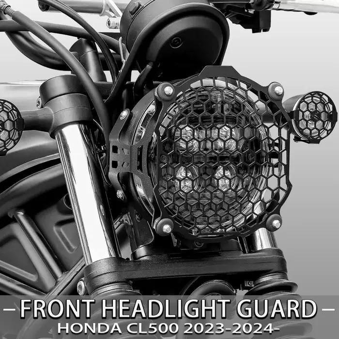 Accessoires de moto, Grille de phare avant