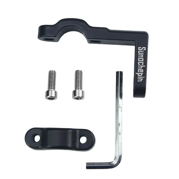 Support de guidon pour accessoires de moto, pince en alliage d'aluminium, support de rétroviseur de 