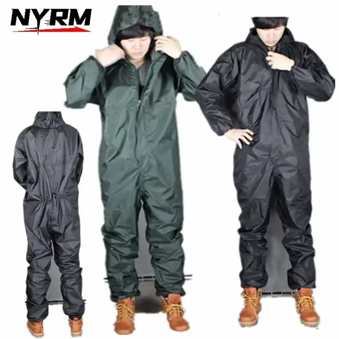 Combinaison imperméable anti-pluie pour moto