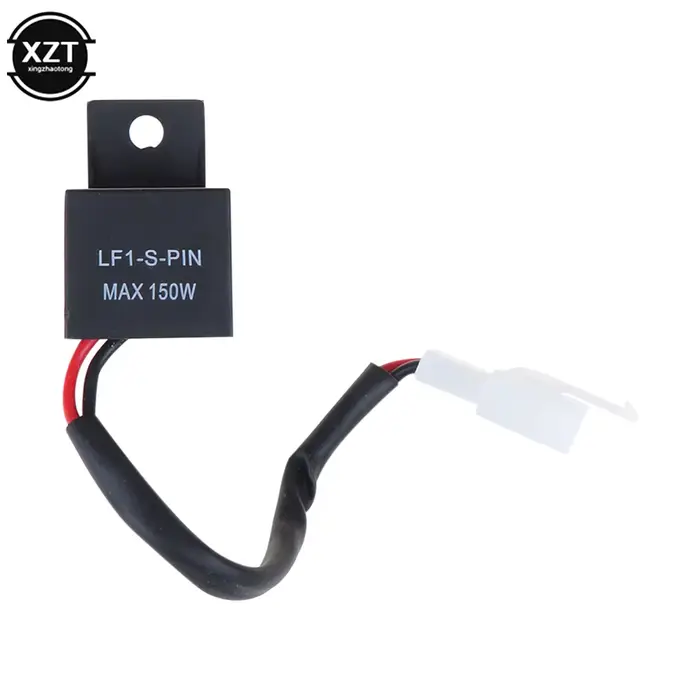 Clignotant LED moto pour Honda Kawasaki Suzuki Yamaha LF1-S-PIN Prévention 150W, 2 broches