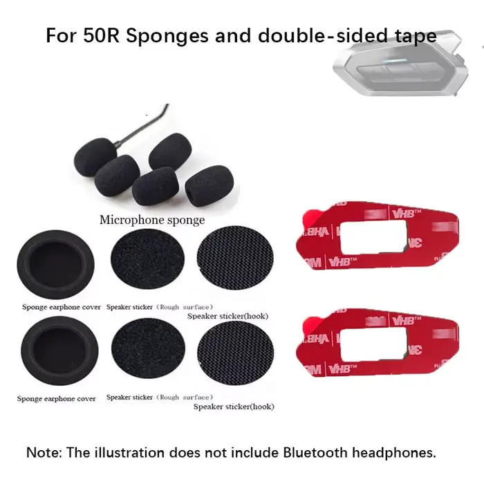 Accessoire de casque Bluetooth pour casque de moto, pour SENA 50R