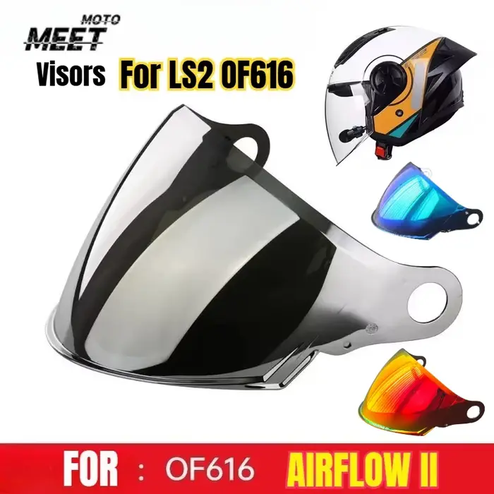 Visière pour casque ouvert LS2 OF616 AIRFLOW II