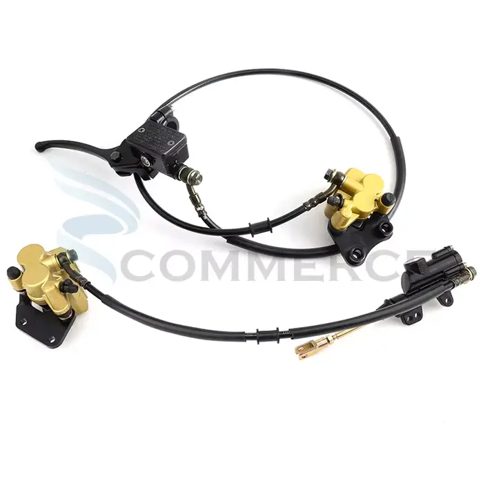 Kit de frein à disque hydraulique avant/arrière de moto, pour la plupart des motos 50cc-125cc, Pit D