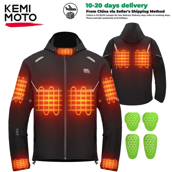 KEMIMOTO veste chauffante moto