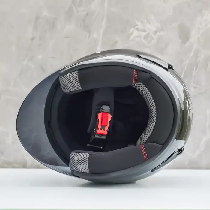 Ram4 noir brillant demi-casque hommes et femmes moto tout-terrain casque d'été descente course montagne croix Casco Capacete