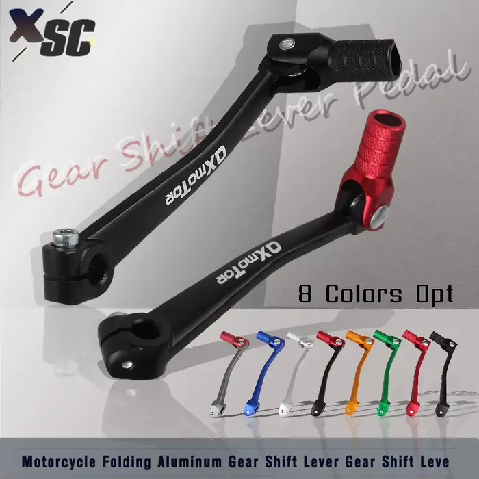 Levier de changement de vitesse pliant en aluminium CNC pour moto, pour Kayo Apollo Bosuer 110 125 1