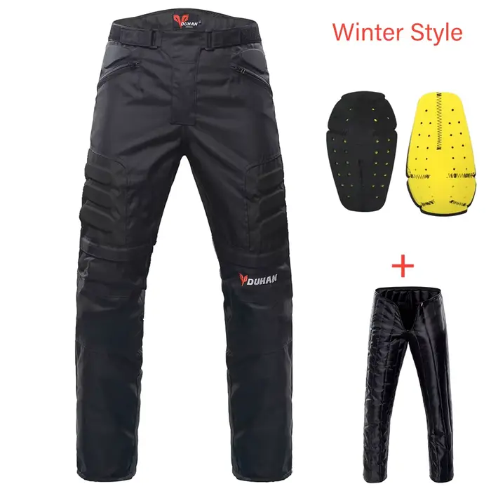 Veste de moto DUHAN pour homme, veste de motocross, veste de course à moto coupe-vent avec doublure 