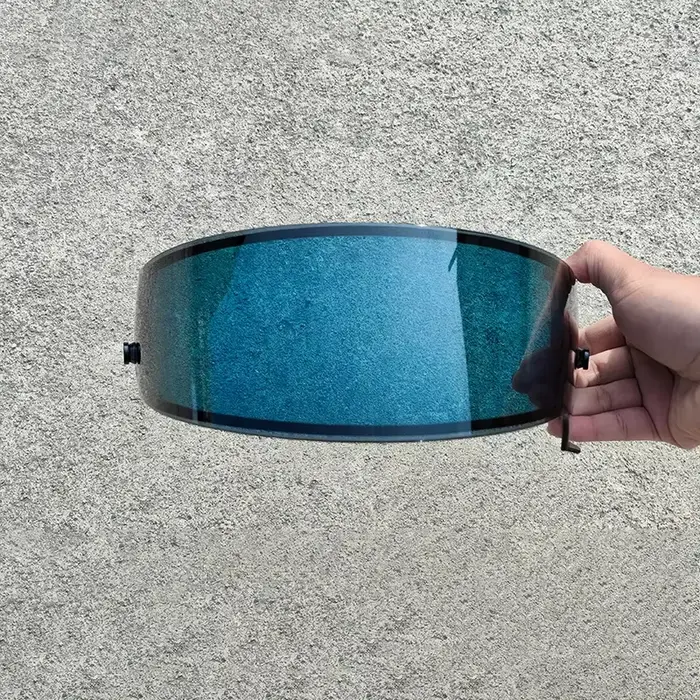 Casque de Moto visière complète visage complet pour cloche RS7 UV anti-rayures pare-vent lunettes vi