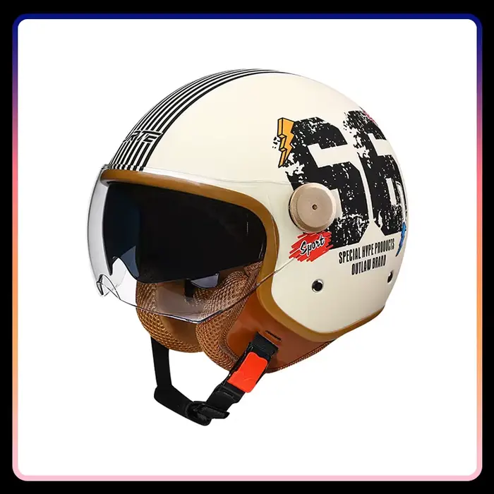 Casque de moto pour hommes et femmes