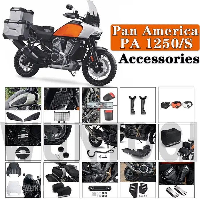 Accessoires de modification de moto saupoudrer America