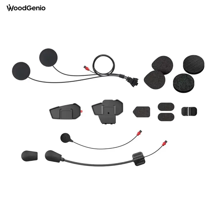 Kit de serrage pour casque WoodGenio pour Sena SPIDER ST1