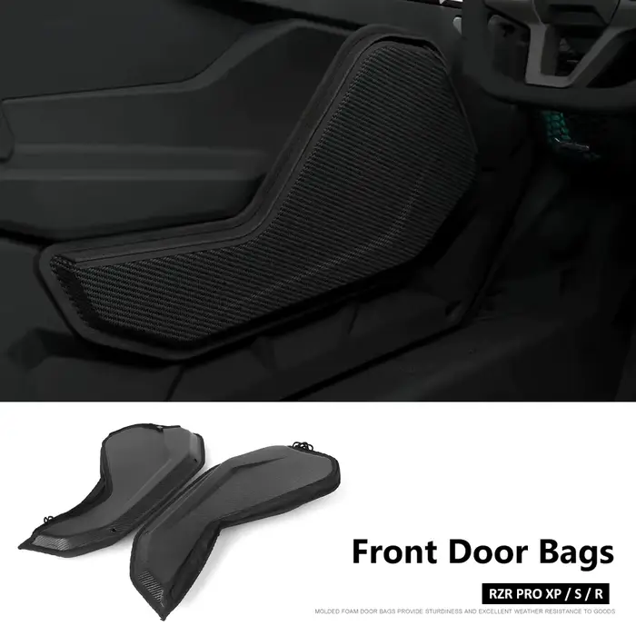 Kit d'accessoires de rangement pour porte avant côté conducteur UTV PRO XP Premium pour Polaris RZR Pro XP 4 SPRO Pro R 4 Ultimate 2026 2025
