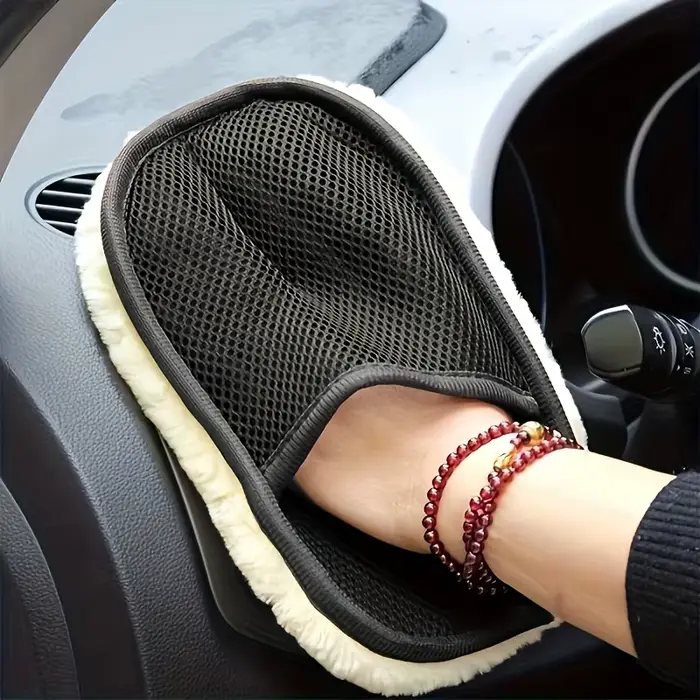 Gants de nettoyage de voiture en microfibre douce
