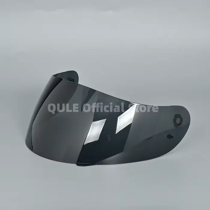Casque de moto bouclier intégral visière lentille