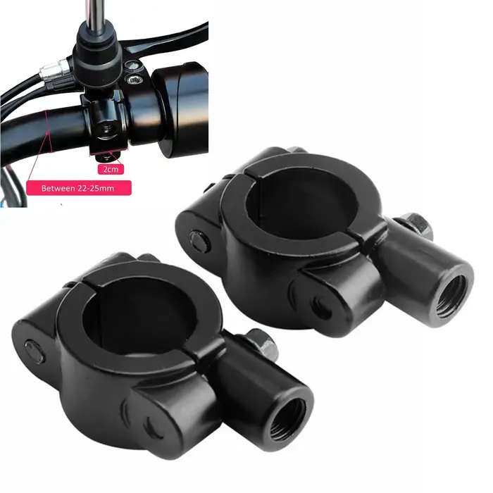 Adaptateur universel pour guidon de moto, support de montage, pince de réglage rapide, guidon de vél