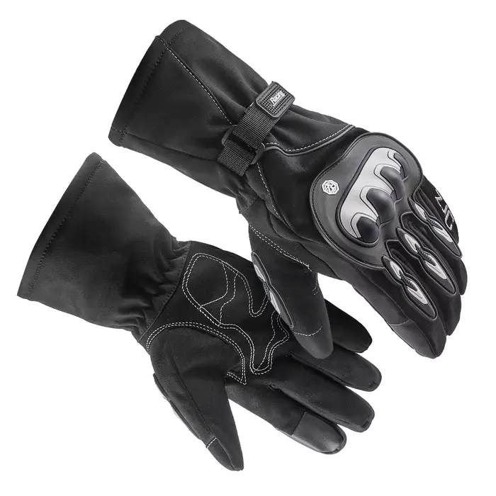 Gants de moto chauds d'hiver gants tout-terrain de banlieue en plein air gants de protection de moto