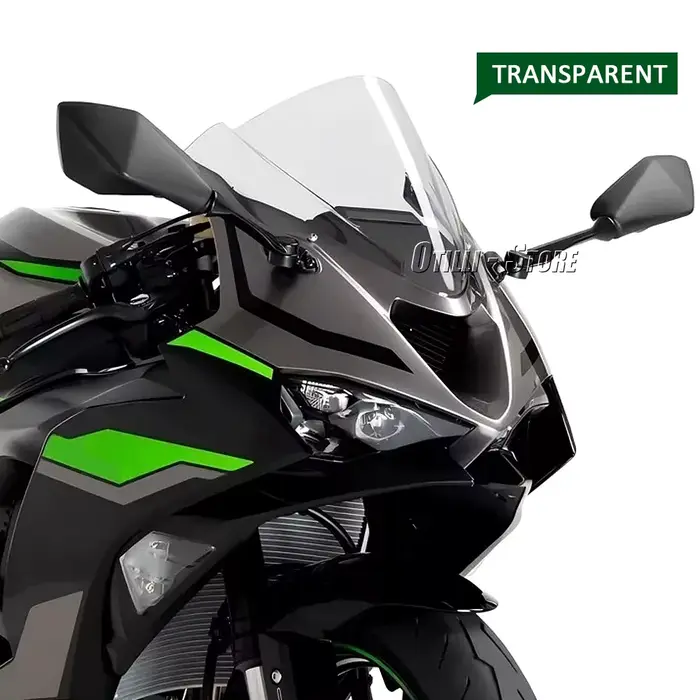 Accessoires de moto pare-brise Double bulle pour KAWASAKI NINJA ZX-6R ZX 6R